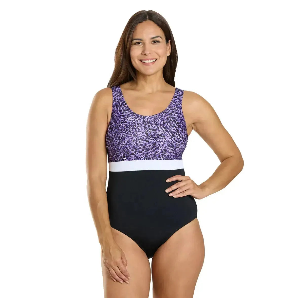 Aquashape Women's Moderate Scoop Back One Piece