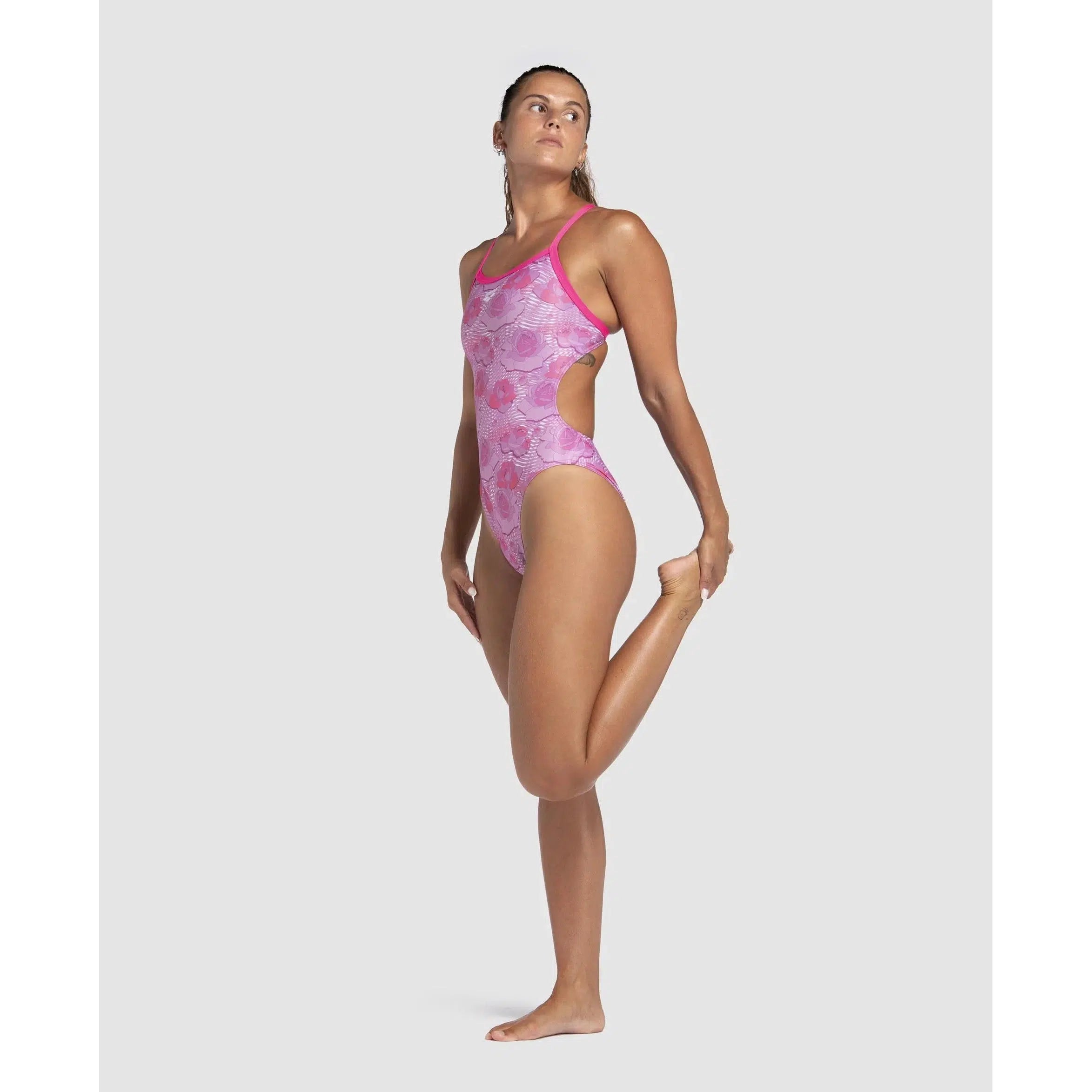 Arena Breast Cancer Awareness Challenge Back One Piece