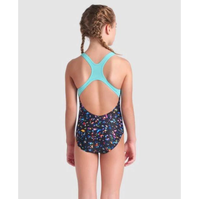 Arena Girl's Junior Confetti Pro Back One Piece