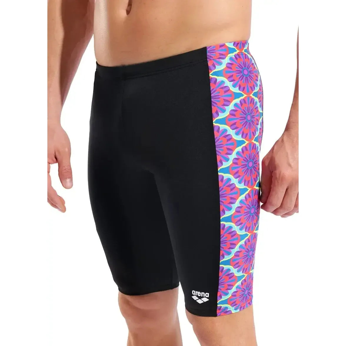 Arena Men's Floral Swim Performance Jammer