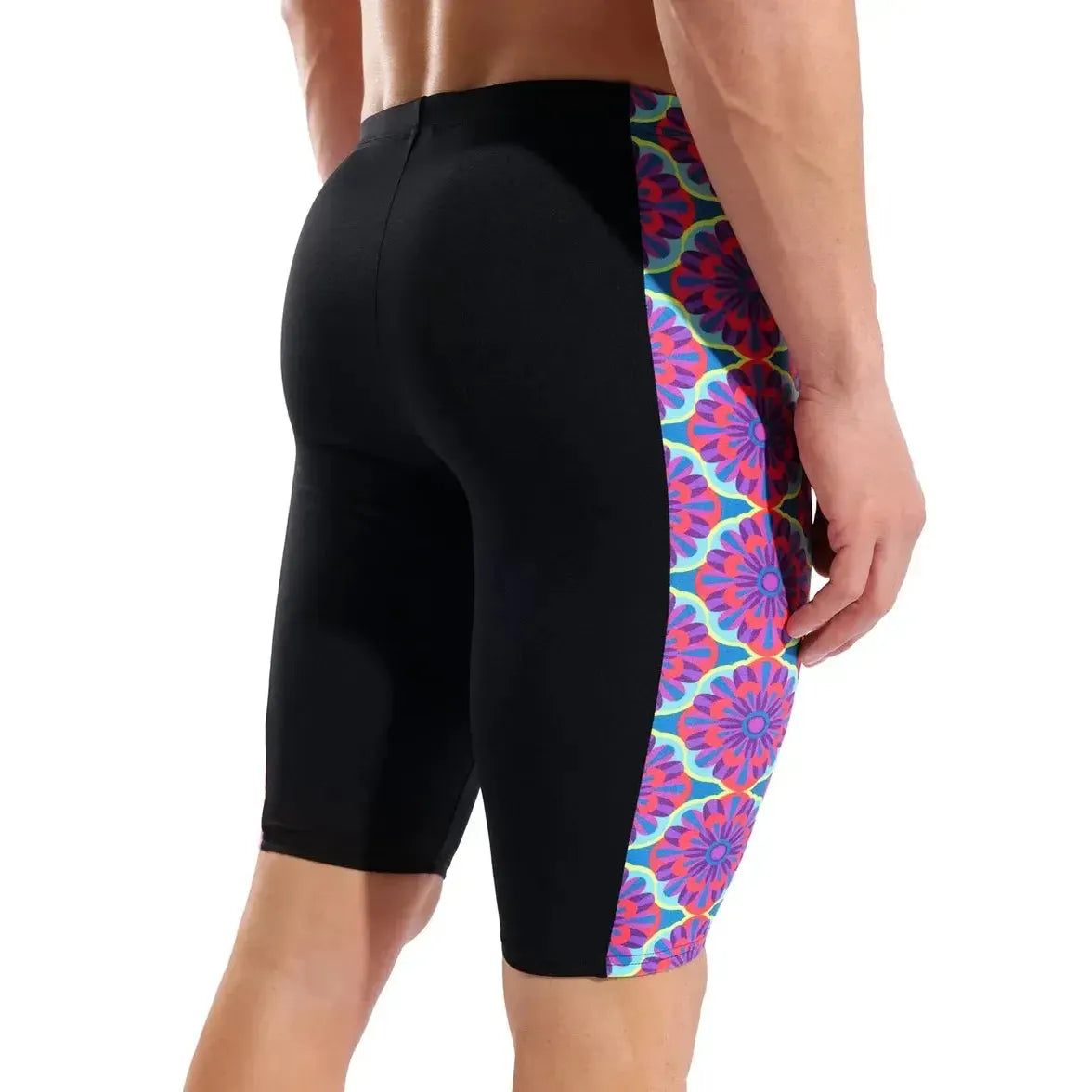 Arena Men's Floral Swim Performance Jammer