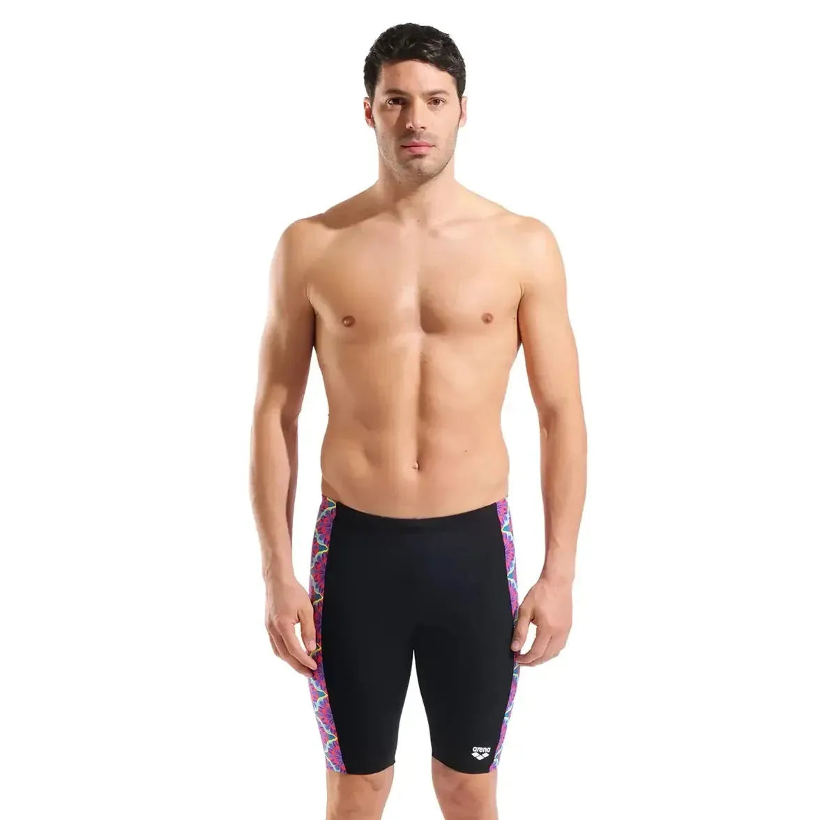 Arena Men's Floral Swim Performance Jammer