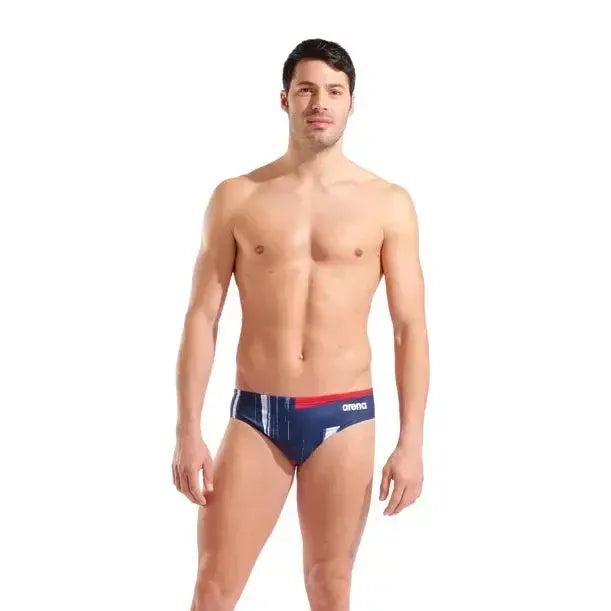 Arena Men's Grid Swim Performance Briefs