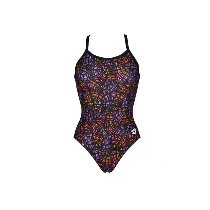 Arena Women's Abstract Mosiac Light Drop One Piece