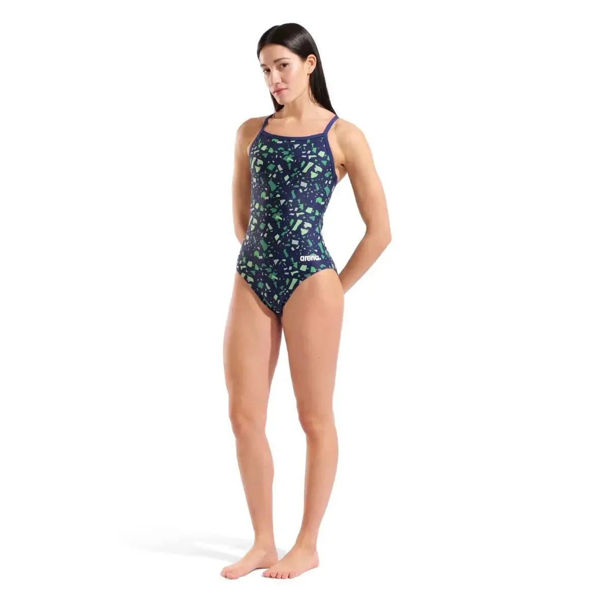 Arena Women's Confetti Light Drop Back One Piece