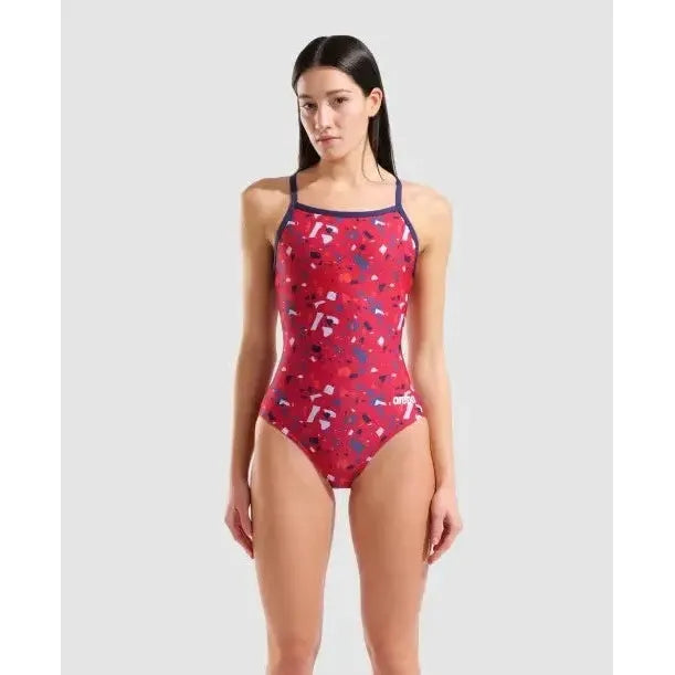 Arena Women's Confetti Light Drop Back One Piece