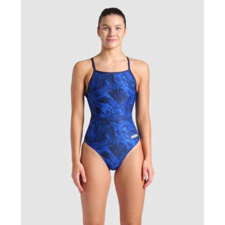 Arena Women's Crackle Swimsuit Light Drop Back Swimsuit