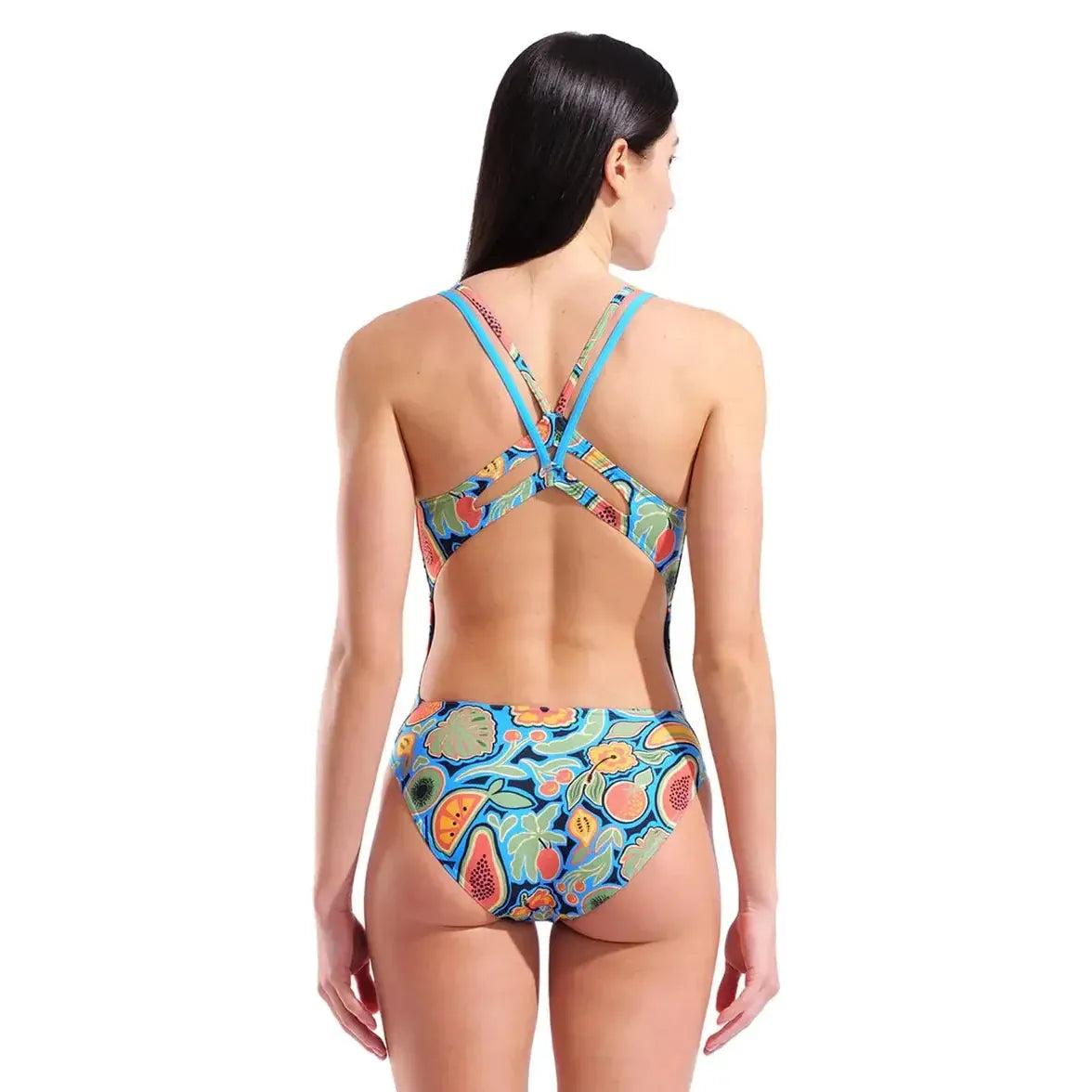 Arena Women's Fruits Lace Plus Back One Piece