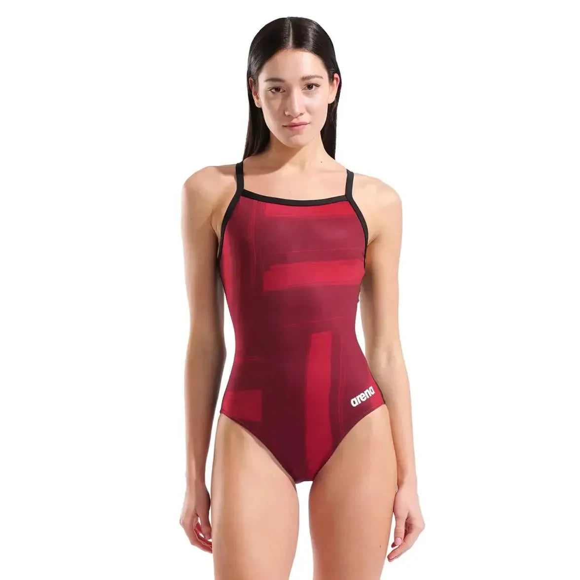 Arena Women's Grid Lightdrop Back One Piece