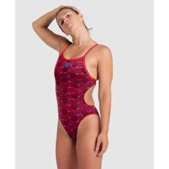 Arena Women's Pom Challenge Back One Piece