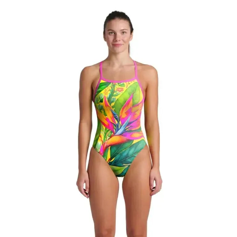 Arena Women's Pom Challenge Back One Piece