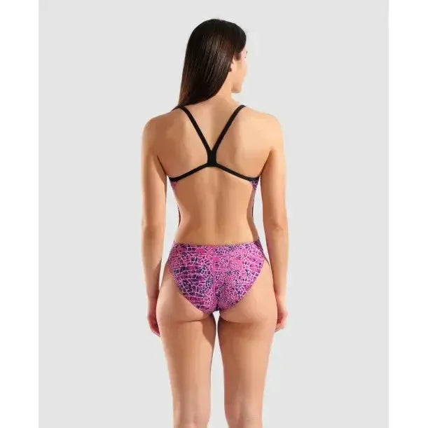 Arena Women's Snakeskin Challenge Back One Piece