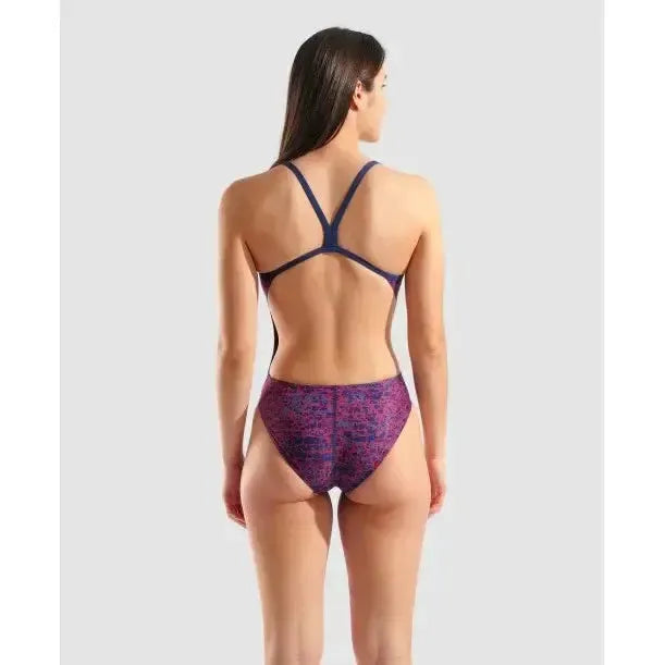 Arena Women's Snakeskin Challenge Back One Piece