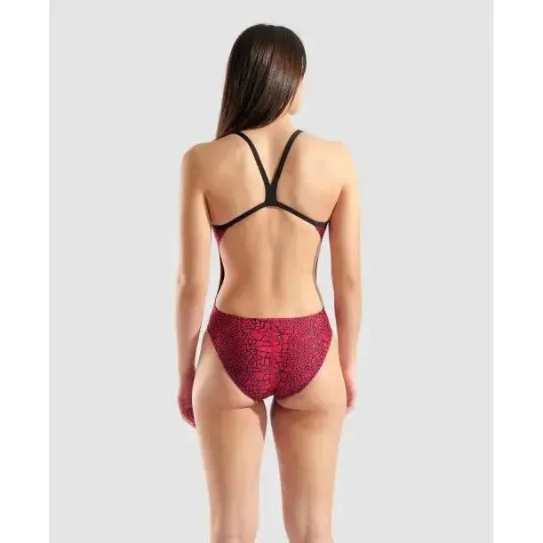 Arena Women's Snakeskin Challenge Back One Piece