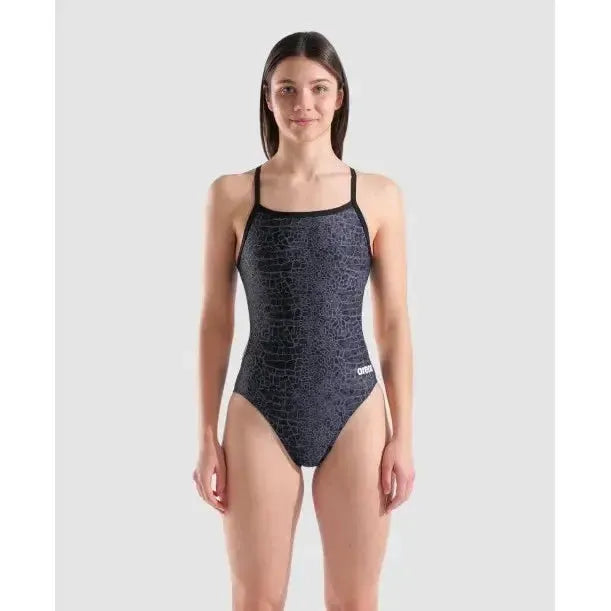 Arena Women's Snakeskin Challenge Back One Piece