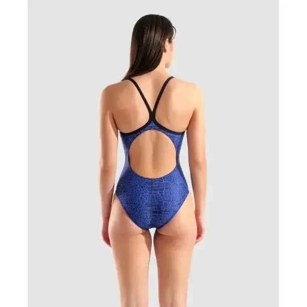 Arena Women's Snakeskin Light Drop Back One Piece