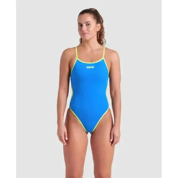 Arena Women's Solid Reversible Challenge Back One Piece