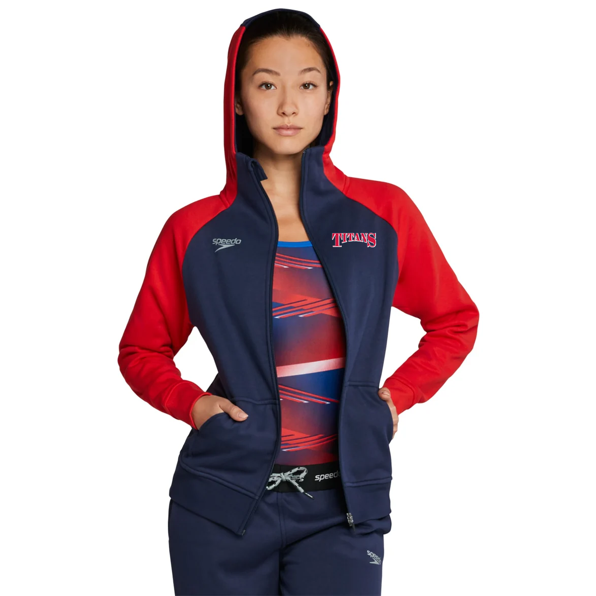Centennial Speedo Female Team Jacket w/ Embroidered Logo