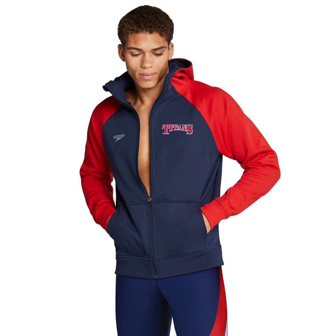 Centennial Speedo Male Team Jacket w/ Embroidered Logo