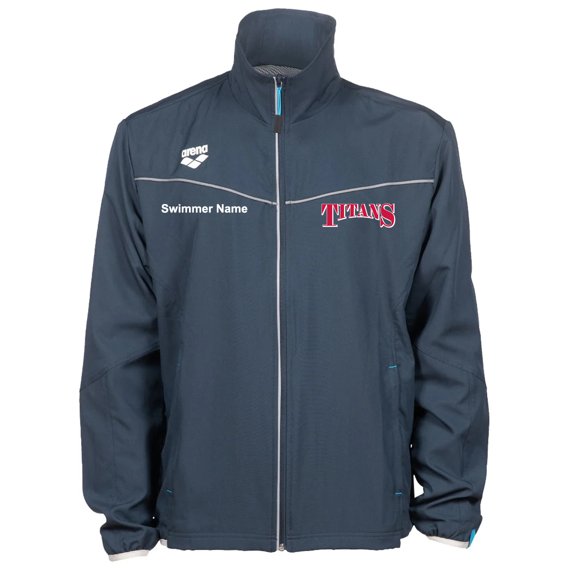 Centennial Titans Arena Team Sports Panel Jacket w/ Embroidered Logo