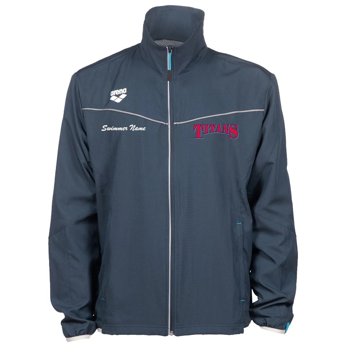 Centennial Titans Arena Team Sports Panel Jacket w/ Embroidered Logo