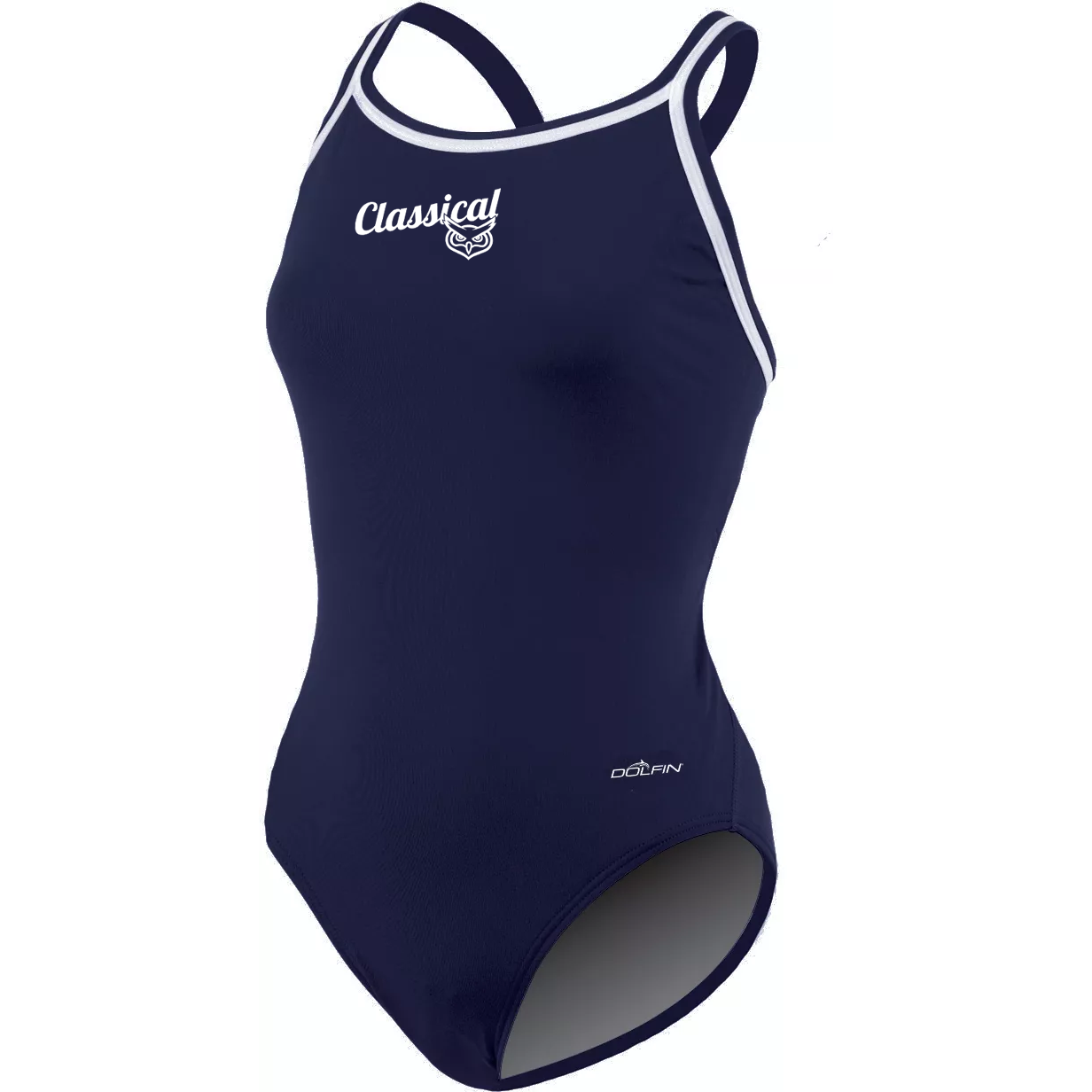 Classical School of Dallas Dolfin Reliance Solid DBX Back