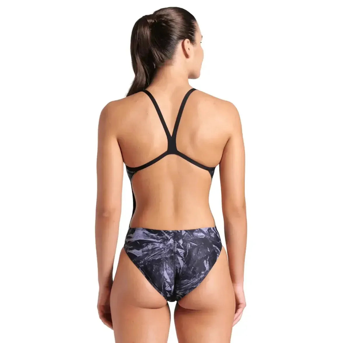 Coppell Crackle Challenge Back Swimsuit w/ Logo