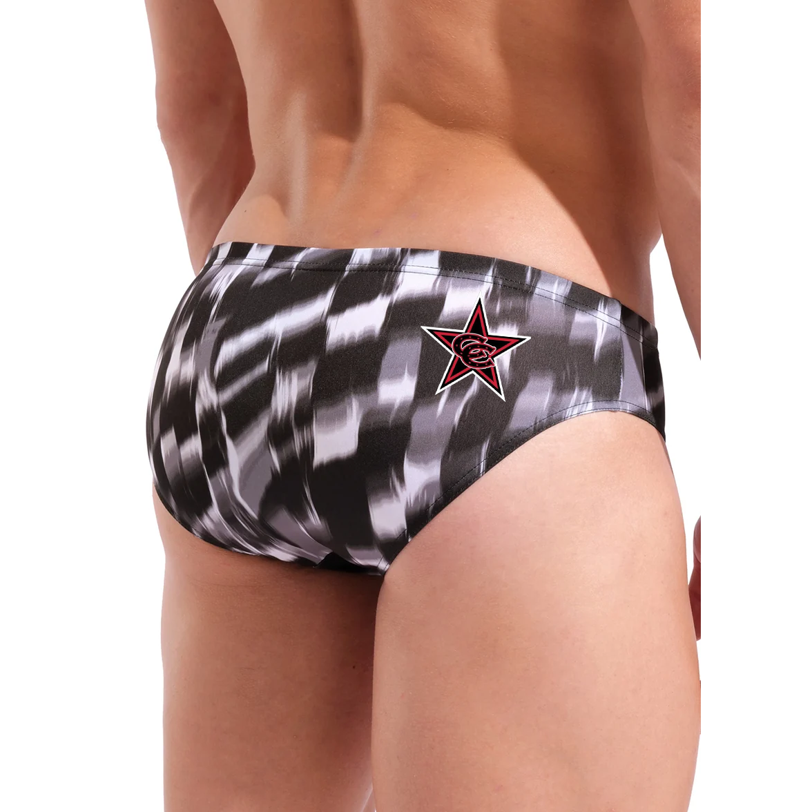 Coppell HS Arena Men's Wave Swim Briefs w/ Logo