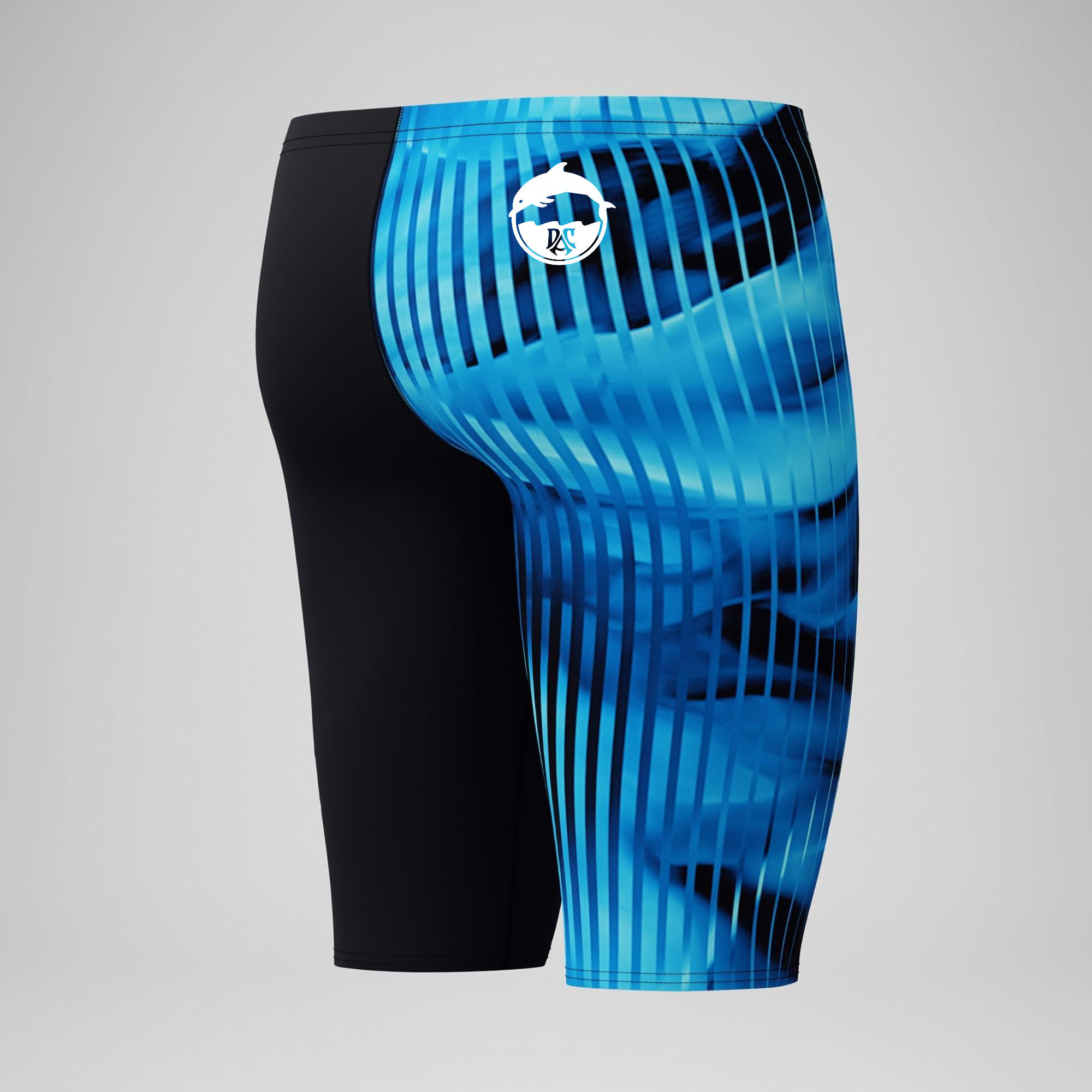 DAC Speedo Men's Linear Lava Jammer | Royal Blue w/ Logo