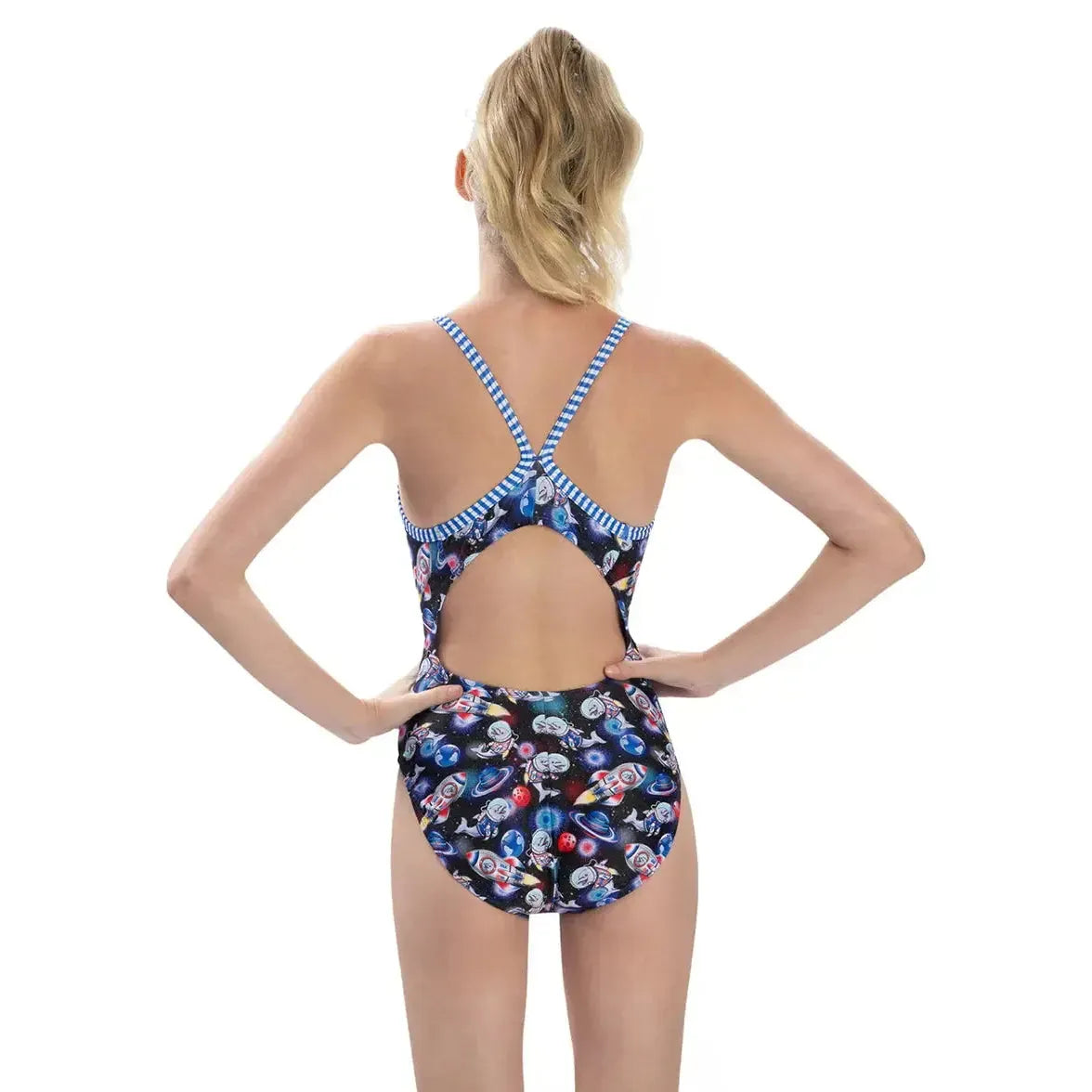 Dolfin Uglies Women's Print V-Back One Piece