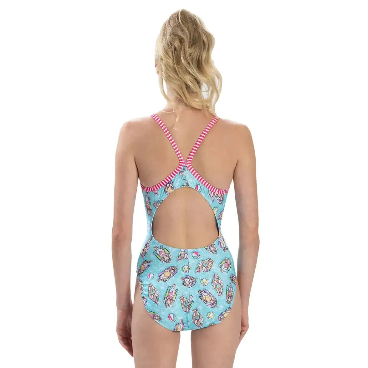 Dolfin Uglies Women's Print V-Back One Piece