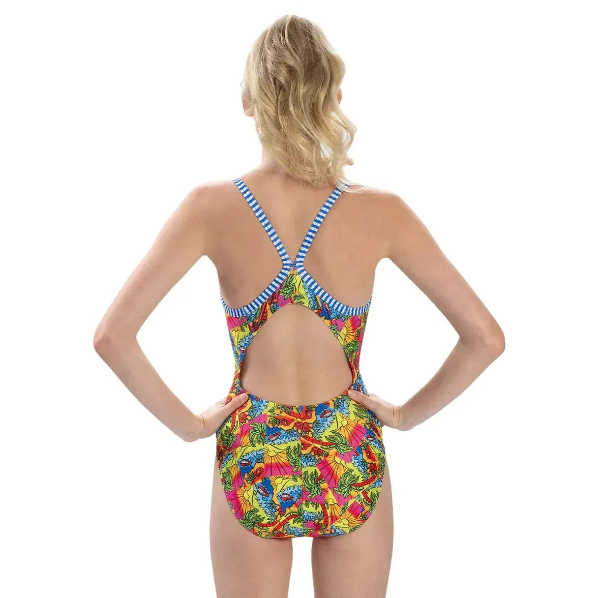 Dolfin Uglies Women's Print V-Back One Piece