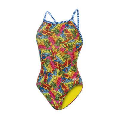 Dolfin Uglies Women's Print V-Back One Piece