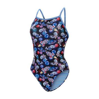 Dolfin Uglies Women's Print V-Back One Piece