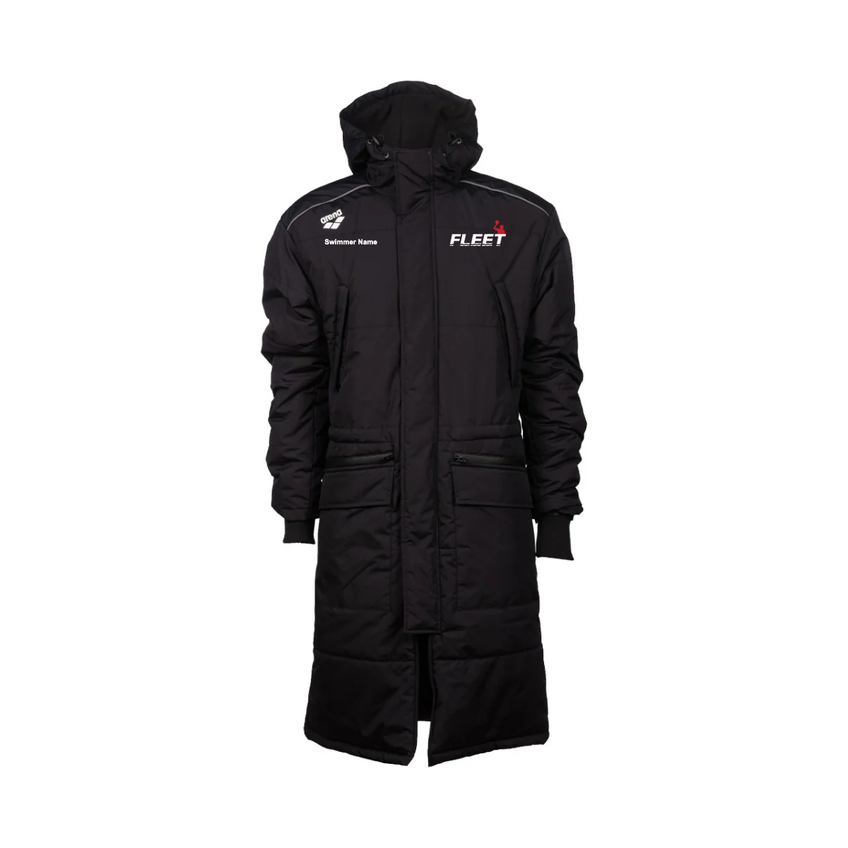 FLEET Water Polo Arena Team Parka w/ Embroidered Logo