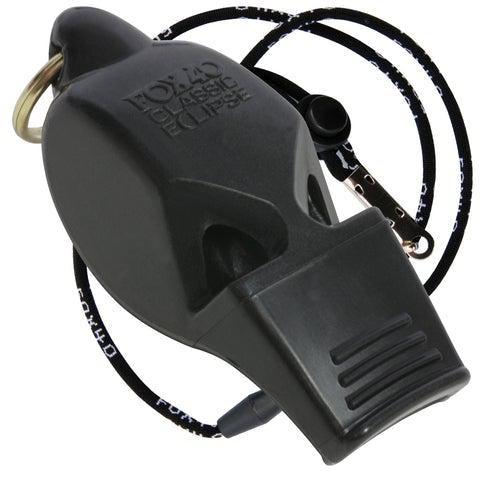 Fox 40 Classic Eclipse Safety Whistle w/ Lanyard