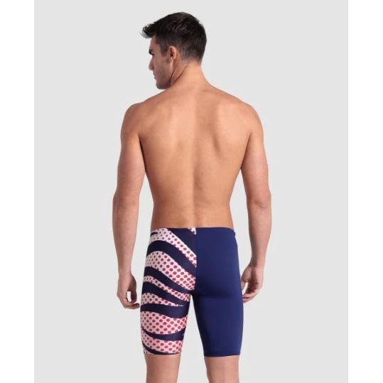 Multi Stripes Swim Jammer