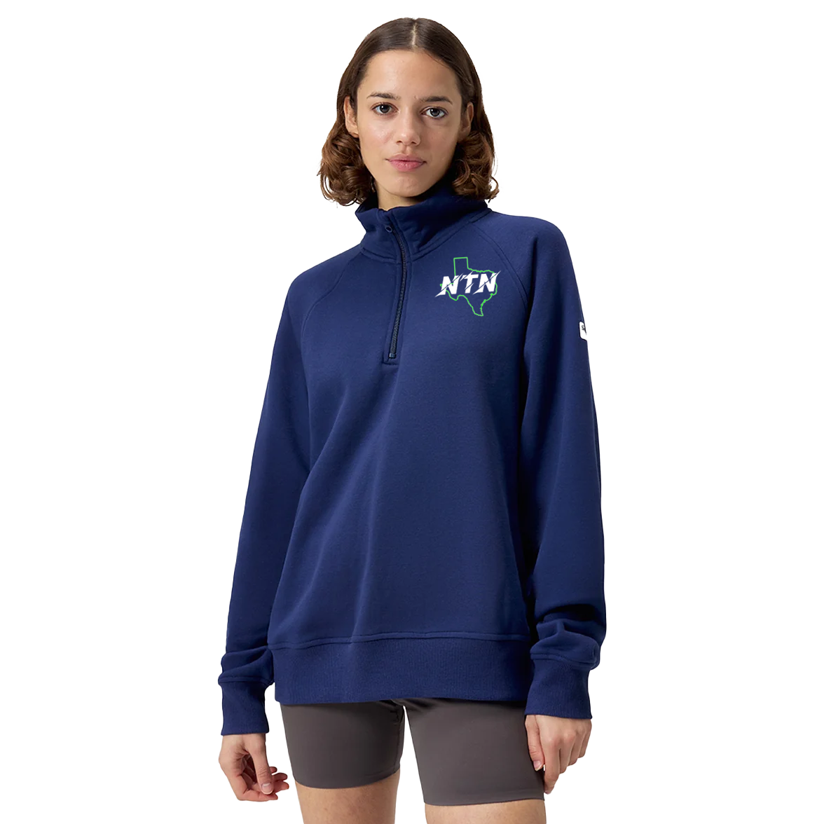 NTN Speedo Unisex 1/4 Zip Fleece Pullover w/ Embroidered Logo