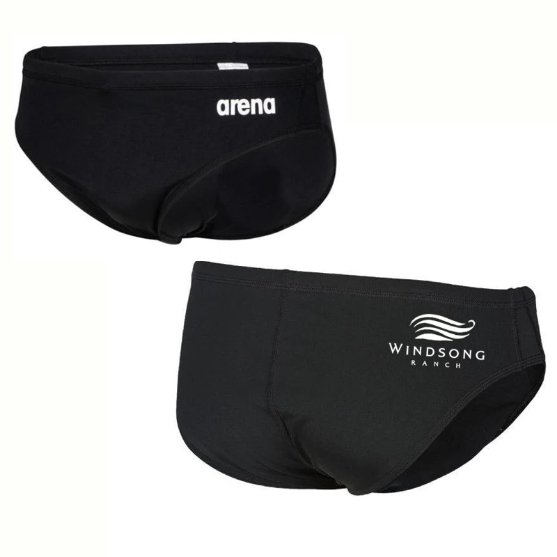 NTSL Windsong Arena Team Solid Brief w/ Logo