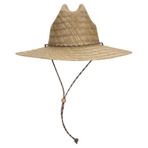 OTTO CAP Straw Lifeguard Hat w/ Adjustable Cord