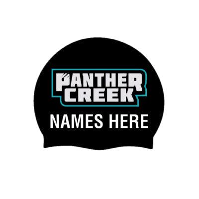 (Pre-order) Panther Creek Silicone Caps w/ Team Logo And Name