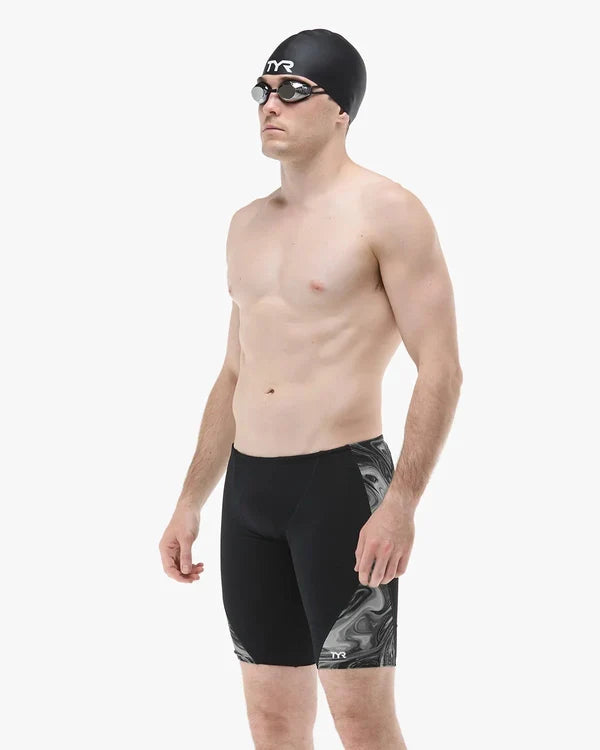 TYR Men's Durafast Elite Blade Splice Jammer - Olea