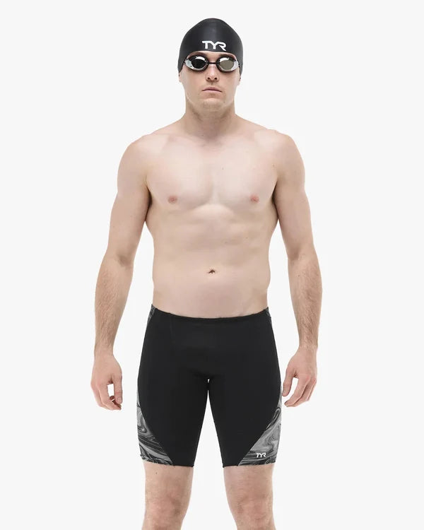 TYR Men's Durafast Elite Blade Splice Jammer - Olea