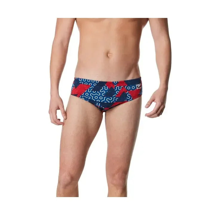 Speedo Men's Ruse Blocks Brief