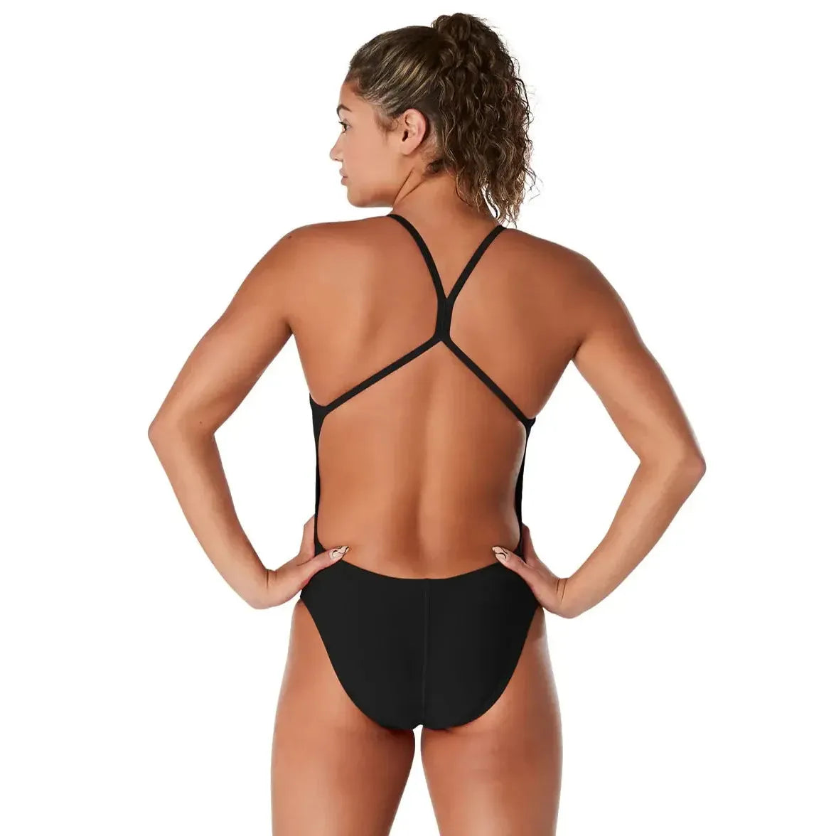 Speedo Women's Endurance Solid One Back One Piece