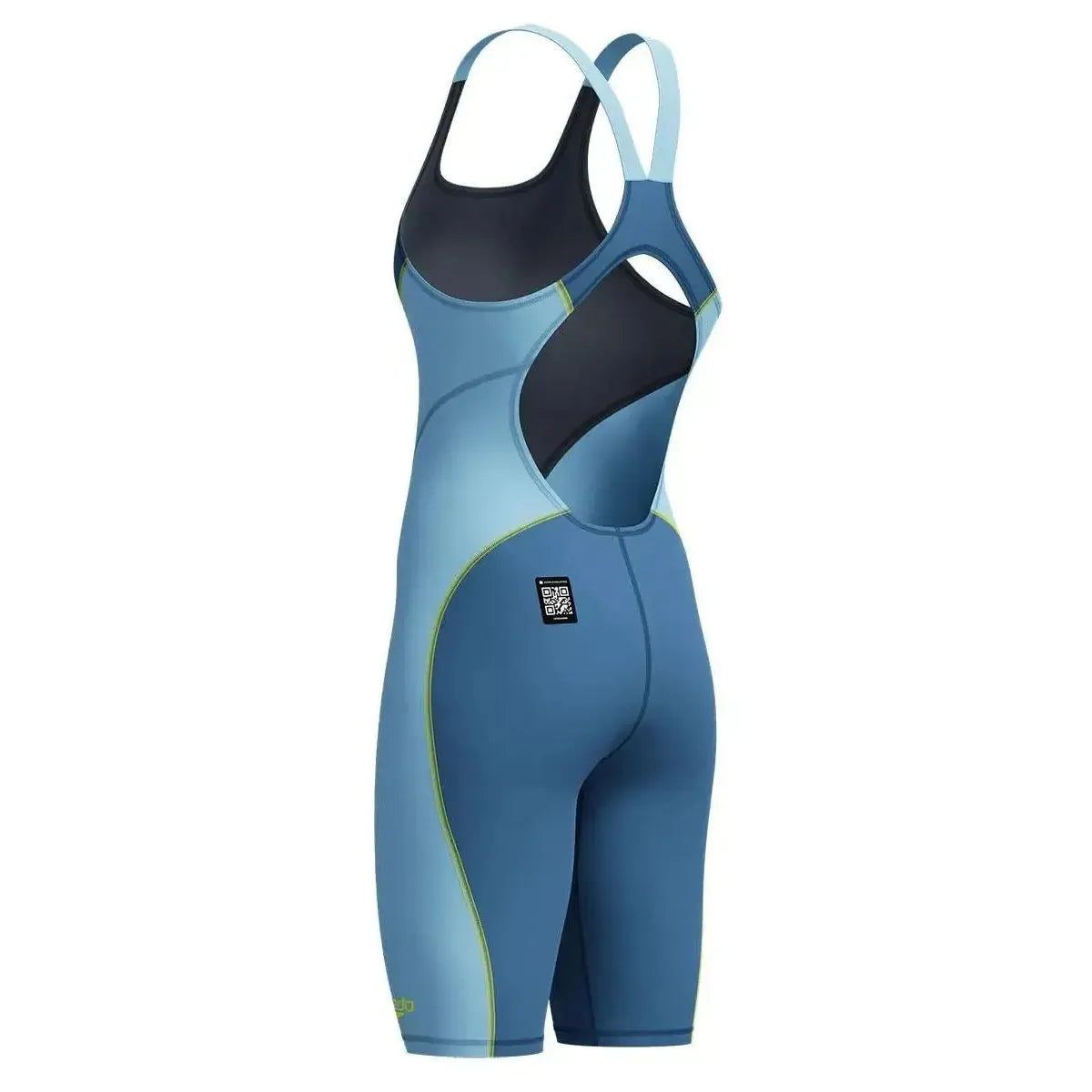 Speedo Women's Hyperspark Solid Openback Kneeskin Tech Suit
