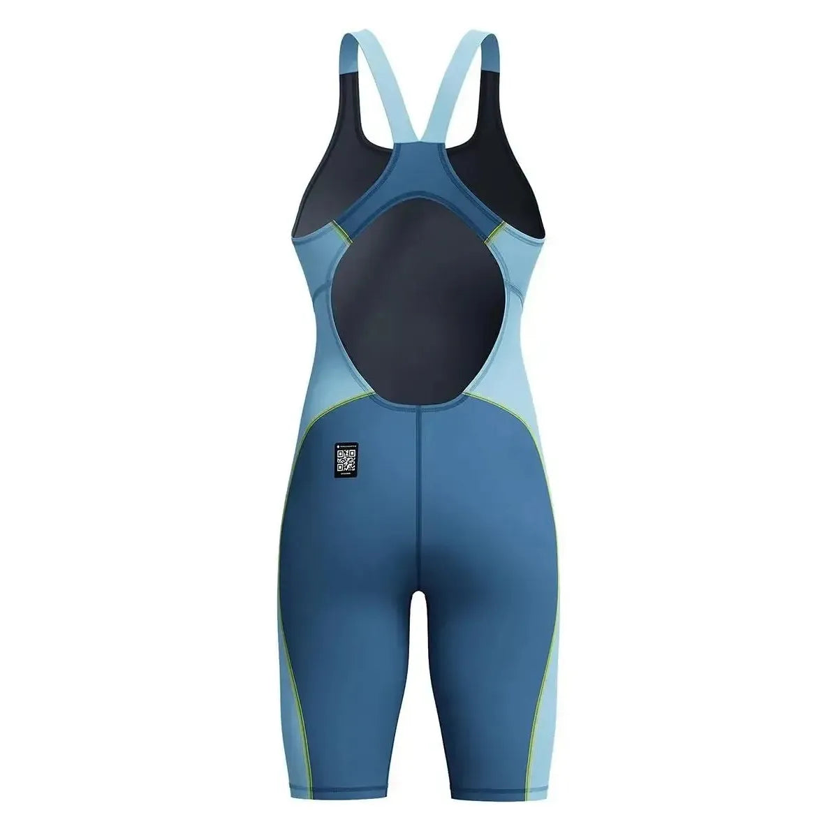 Speedo Women's Hyperspark Solid Openback Kneeskin Tech Suit