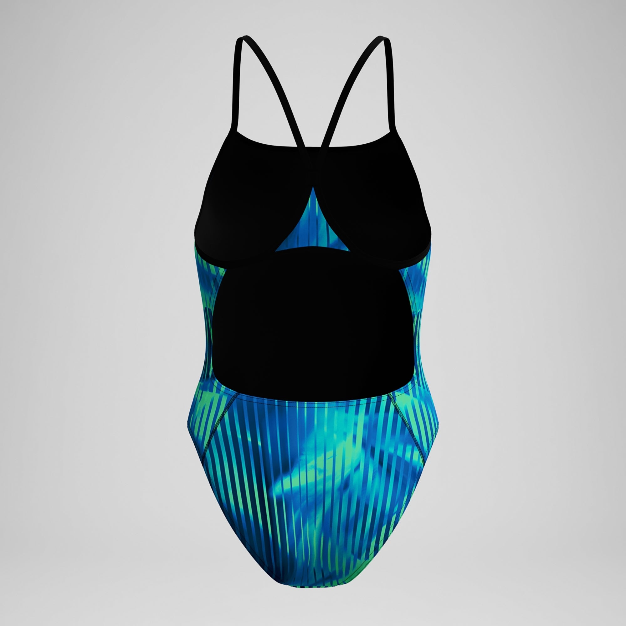 Speedo Women's Linear Lava Turnback One Piece
