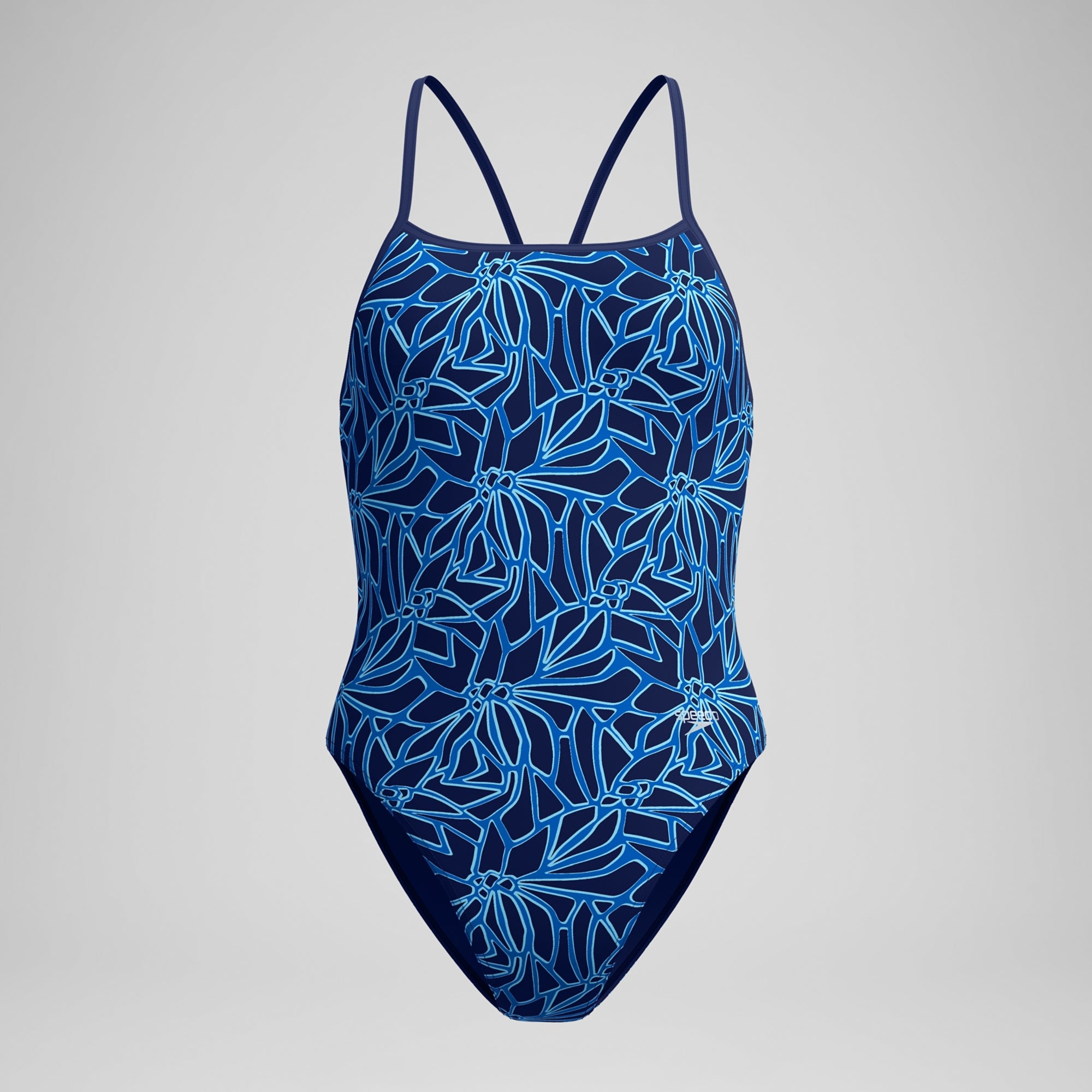 Speedo Women's Petal Polygon Turnback One Piece