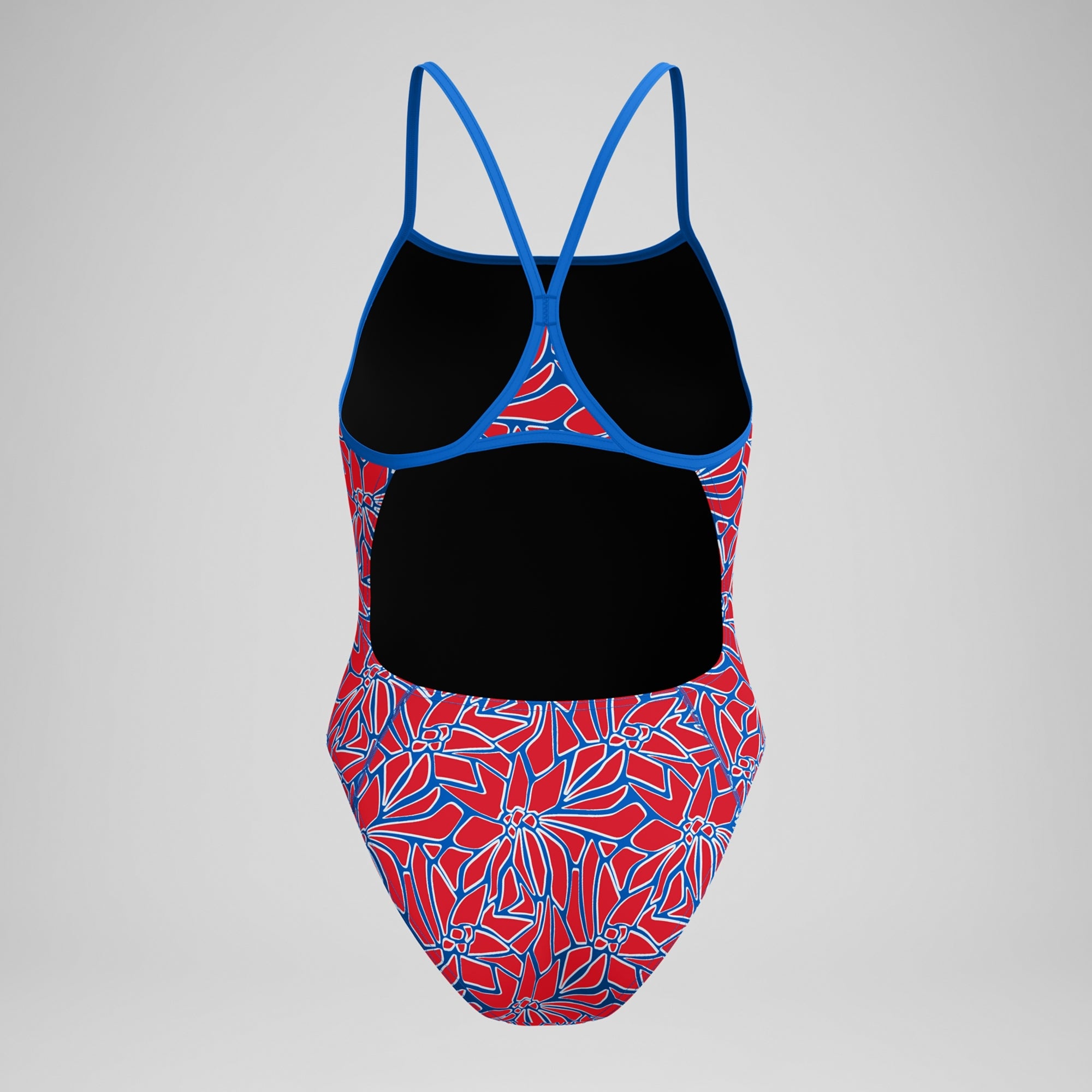 Speedo Women's Petal Polygon Turnback One Piece Swimsuit